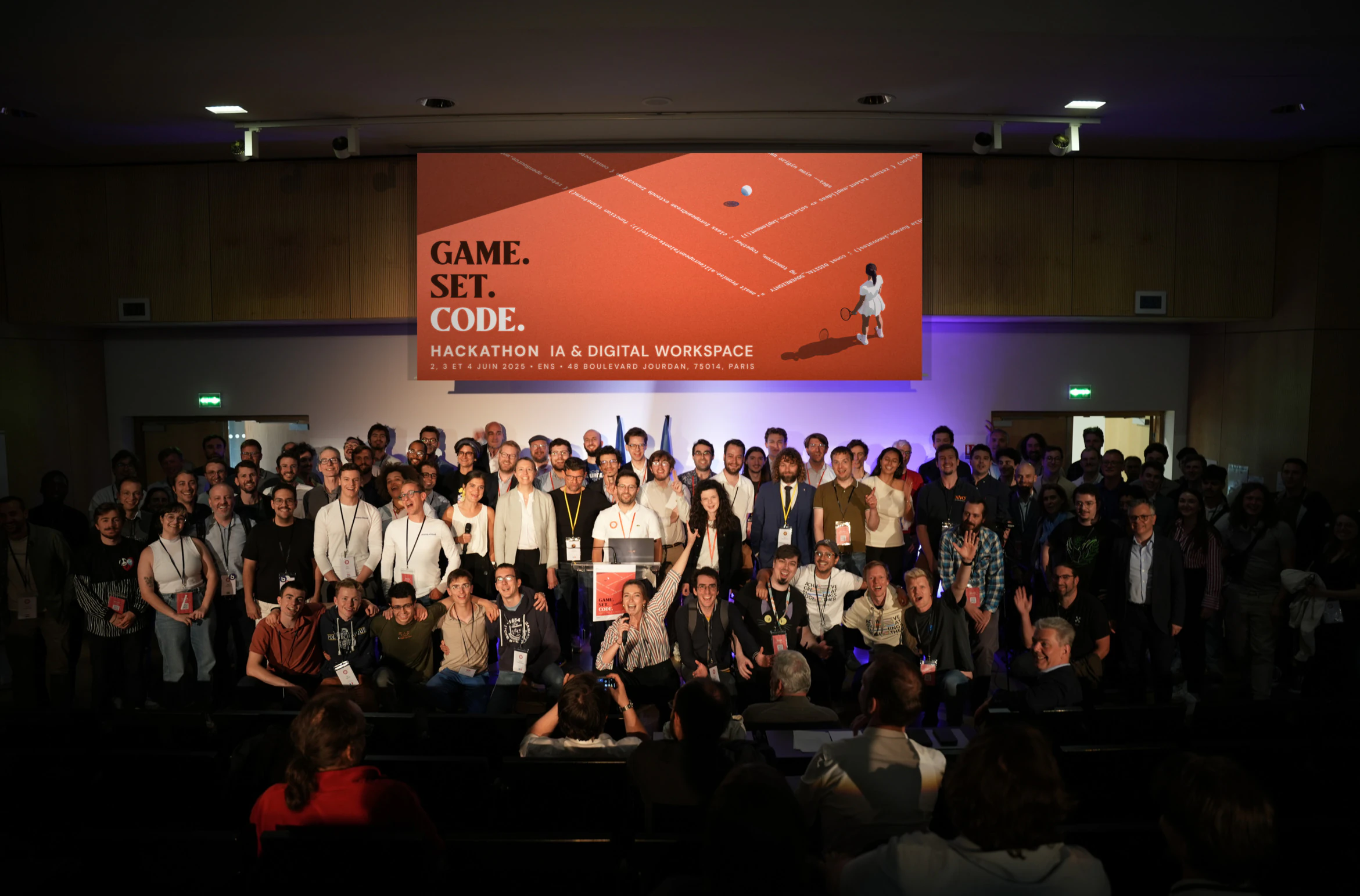 Photo finale des Hackdays 2025